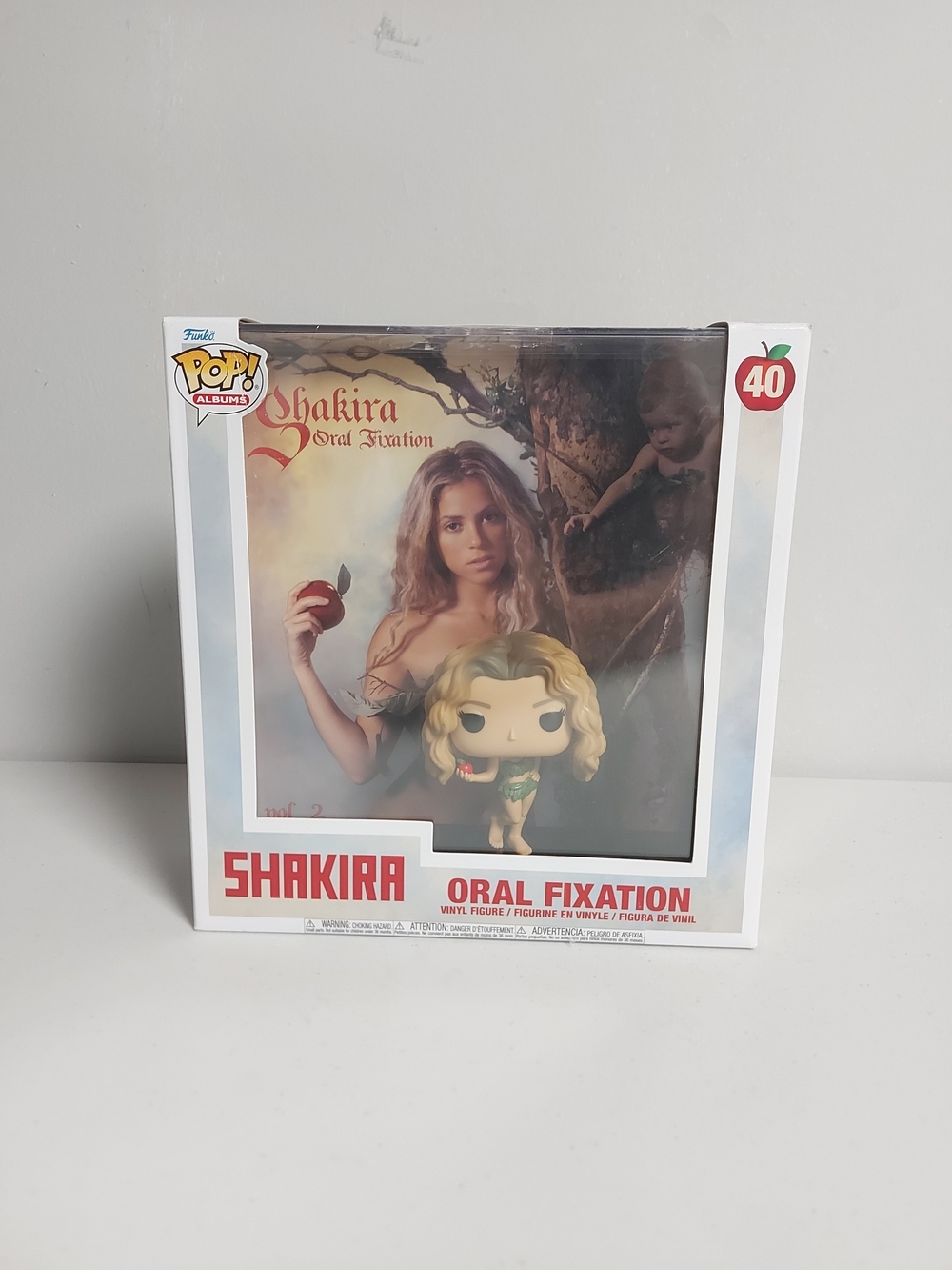 Funko Pop! Shakira Blonde Vinyl Figure with Red and Green Accents